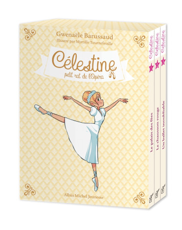 COFFRET CELESTINE TOME 1 A 3 - 11/2021 3 VOLUMES - Gwenaële Barussaud - ALBIN MICHEL