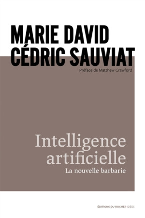 INTELLIGENCE ARTIFICIELLE / LA NOUVELLE BARBARIE - DAVID/SAUVIAT - DU ROCHER