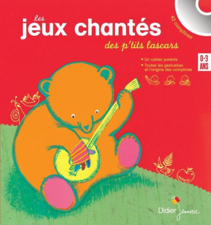 JEUX CHANTES DES P-TITS LASCARS (LES) - PRUAL YVES - Didier Jeunesse