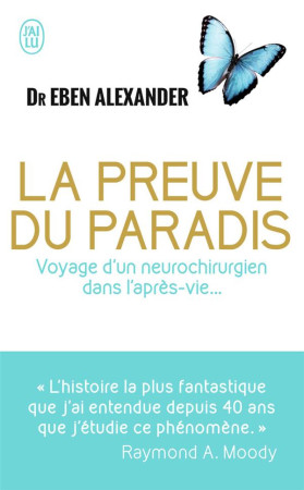 PREUVE DU PARADIS - ALEXANDER EBEN - J'ai lu