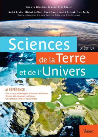 SCIENCES DE LA TERRE ET DE L-UNIVERS 3E EDT - HOFFERT MICHEL - Vuibert