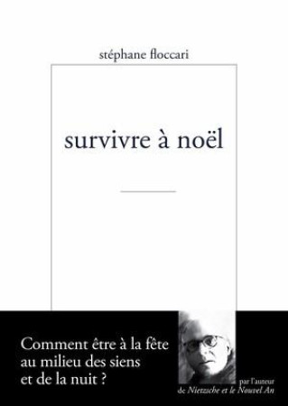 SURVIVRE A NOEL - FLOCCARI STEPHANE - ENCRE MARINE