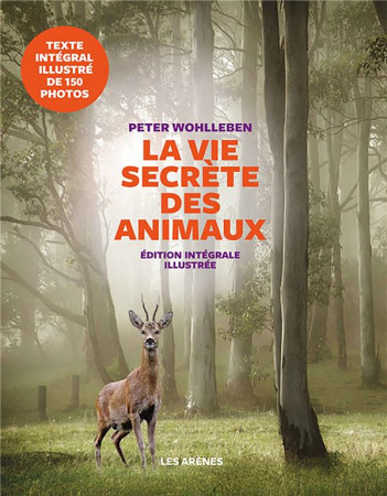 VIE SECRETE DES ANIMAUX - EDITION ILLUSTREE - WOHLLEBEN PETER - ARENES