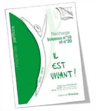 RECHARGES PARTITIONS VOLUME 19 ET 20 - COLLECTIF - EMMANUEL