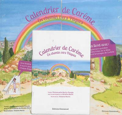 CALENDRIER DE CAREME - EMMANUELLE MORLIN-PO - Ed. de l'Emmanuel