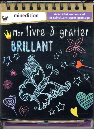 MON LIVRE A GRATTER BRILLANT - SCHINDLER EVA - MINEDITION