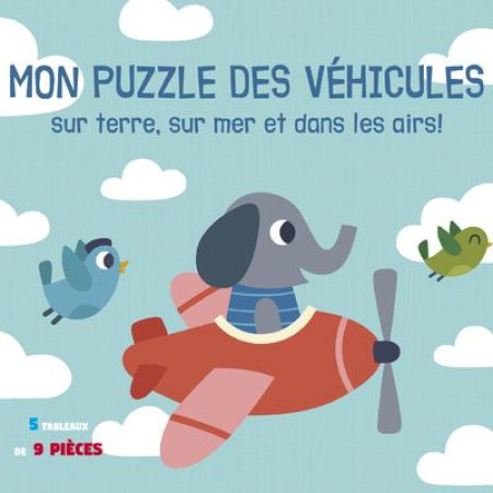 MON PUZZLE DES VEHICULES - COLLECTIF - THOMAS JEUNESSE