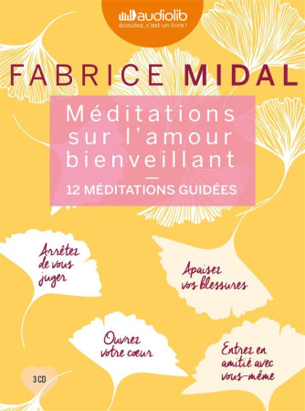 MEDITATIONS SUR L-AMOUR BIENVEILLANT - MIDAL FABRICE - Audiolib