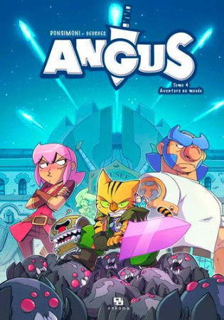 ANKAMA BD T4 ANGUS T04 AVENTURE AU MUSEE - DONSIMONI REGIS - Ankama