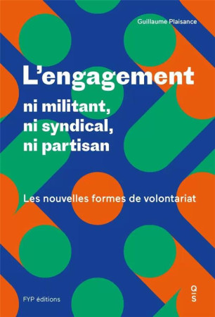 ENGAGEMENT (L) - PLAISANCE GUILLAUME - Fyp éditions