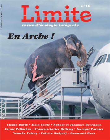 REVUE LIMITE N 10. LA CAUSE ANIMALE - COLLECTIF - NC