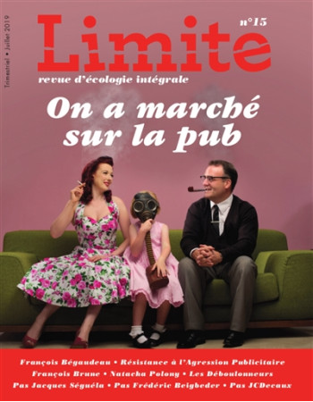 LIMITE NO 15 / ON A MARCHE SUR LA PUB - COLLECTIF LIMITE - NC