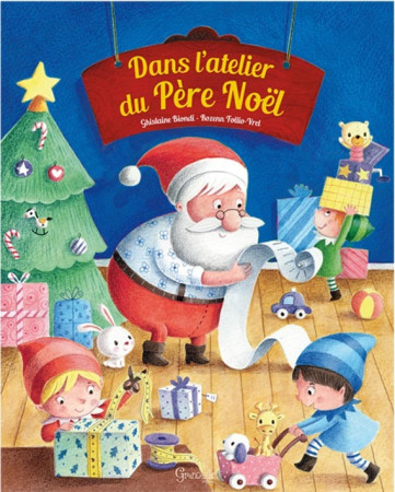 DANS L-ATELIER DU PERE NOEL -  G BIONDI - GRENOUILLE