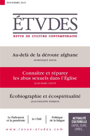 ETUDES N*4287 NOVEMBRE 2021 - XXX - NC