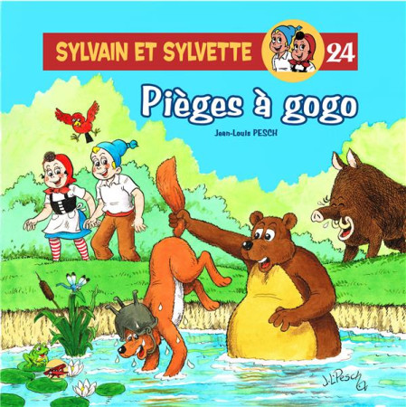 SYLVAIN ET SYLVETTE T.24 - PIEGES A GOGO - JEAN-LOUIS PESCH - P TIT LOUIS