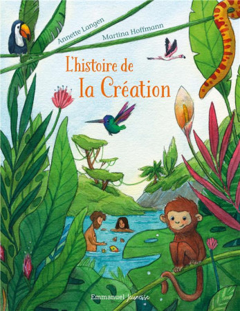 HISTOIRE DE LA CREATION - EDITION ILLUSTREE - LANGEN ET HOFFMANN - EMMANUEL