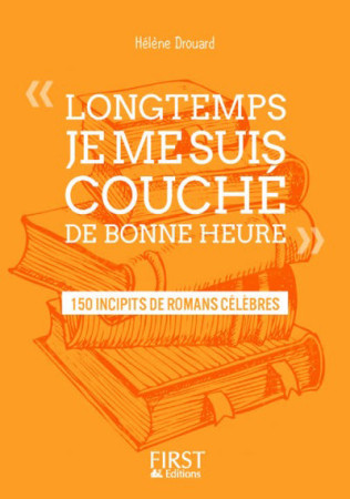 LONGTEMPS, JE ME SUIS COUCHE DE BONNE HEURE - GEST-DROUARD HELENE - First Editions