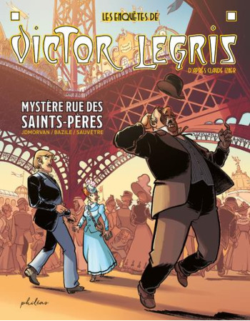 MYSTERE RUE DES SAINT PERES LES ENQUETES DE VICTOR LEGRIS - IZNER CLAUDE - BOOKS ON DEMAND