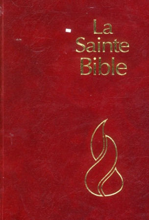 BIBLE NEG COMPACT PVC GRENAT SOUPLE - SEGOND NEG 1979 - MAISON BIBLE