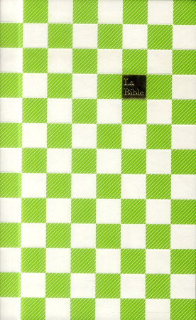 BIBLE SLIM DAMIER VERT - SEGOND 21 - MAISON BIBLE