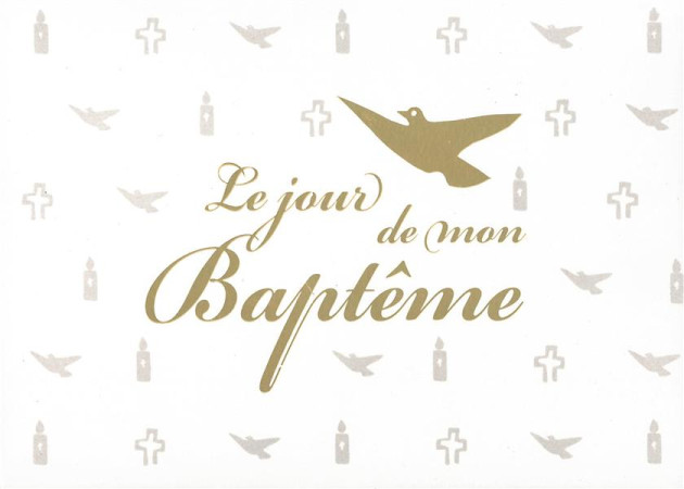 COFFRET LE JOUR DE MON BAPTEME - DOMITILLE STORELLI. - Salvator