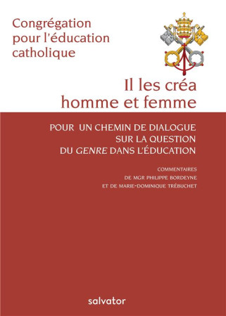 IL LES CREA HOMME ET FEMME - CONGREGATION POUR L - SALVATOR