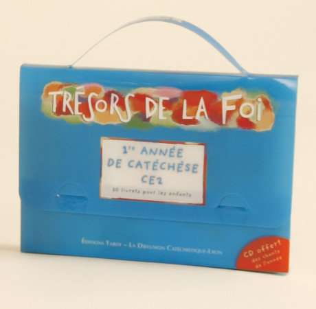 POCHETTE ENFANTS CE2 (BLEU) + CD GRATUIT NE 2004 -  La Diffusion Catéchistique-Lyon - MAME