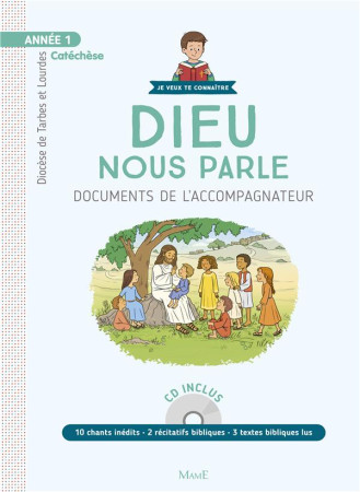 DIEU NOUS PARLE / DOCUMENT CATECHISTE +CD - HUBERT FREDERIC - Tardy