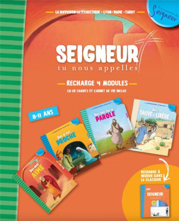 8-11 ANS - RECHARGE ORANGE ( CD CARNET DE VIE) - MODULES 1 A 4 - NE - XXX - TARDY