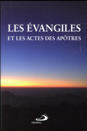 EVANGILES ET ACTES DES APOTRES (LES) - COLLECTIF - Médiaspaul