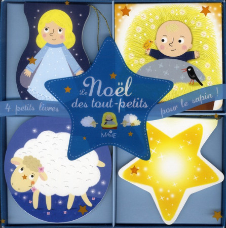 NOEL DES TOUT-PETIT, 4 LIVRES A SUSPENDR E - COMBES MELANIE - MAME