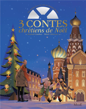 3 CONTES CHRETIENS DE NOEL + CD - ADRIAN LUC - Mame