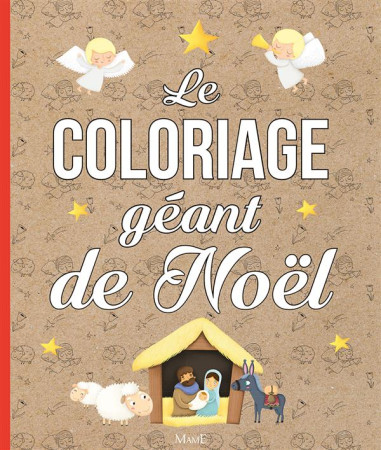 COLORIAGE GEANT DE NOEL - GRANDGIRARD MELANIE - Mame