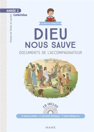 DIEU NOUS SAUVE - DOCUMENTS DE L-ACCOMPAGNATEUR + CD - KIEFFER/HUBERT - MAME