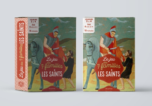 JEU DES 7 FAMILLES - LES SAINTS - Claire DE GASTOLD - MAME