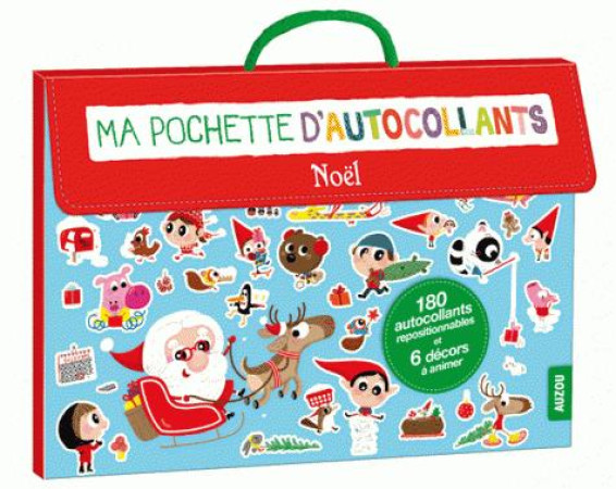 POCHETTE D-AUTOCOLLANTS DE NOEL (COLL. MA P OCHETTE D-ARTISTE) - AMELING CHARLOTTE - Auzou