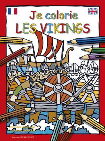 JE COLORIE VIKINGS - XXX - OUEST FRANCE