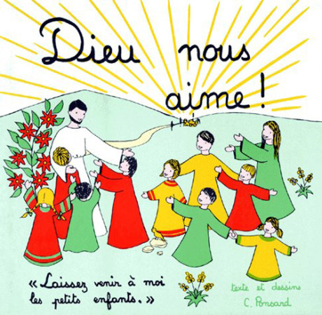 DIEU NOUS AIME - LIVRE ENFANT - PONSARD - TEQUI