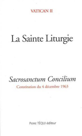 SACROSANCTUM CONCILIUM - XXX - TEQUI