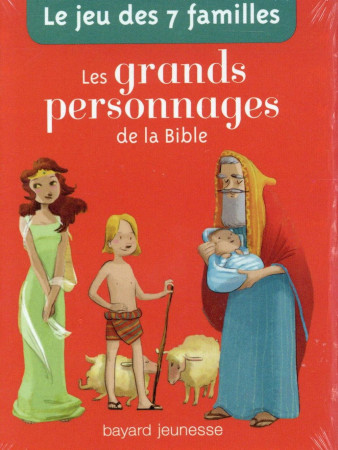 JEU DE 7 FAMILLES GRANDS PERSONNAGES BIBLE - FLORES HERVE - Bayard Jeunesse