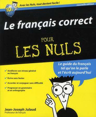 FRANCAIS CORRECT 2ED POUR LES NULS - JULAUD JEAN-JOSEPH - FIRST