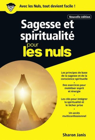 SAGESSE ET SPIRITUALITE POCHE POUR LES NULS - JANIS/TENNANT - First Editions