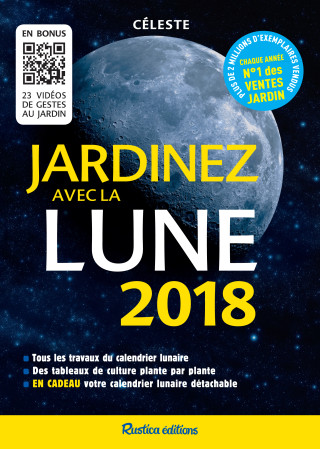 JARDINEZ AVEC LA LUNE 2018 -  CELESTE - RUSTICA