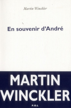 EN SOUVENIR D-ANDRE - WINCKLER MARTIN - POL