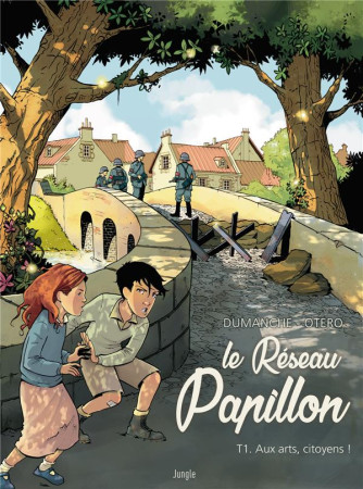 RESEAU PAPILLON / TOME 1 / AUX ARTS CITOYENS - FRANCK DUMANCHE / NI - CASTERMAN