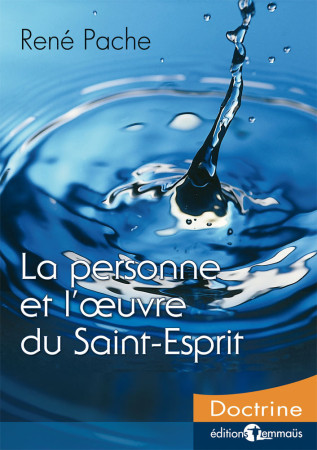 PERSONNE (LA) ET L-OEUVRE DU SAINT-ESPRIT ON NE PEUT PAS RETOURNER - René PACHE - EMMAUS