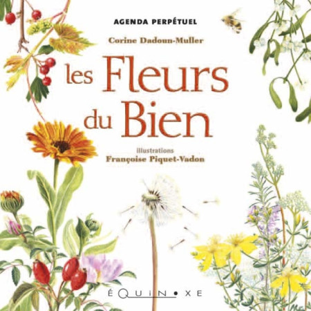 AGENDA PERPETUEL LES FLEURS DU BIEN -  DADOUN-MULLER CORINE - EQUINOXE