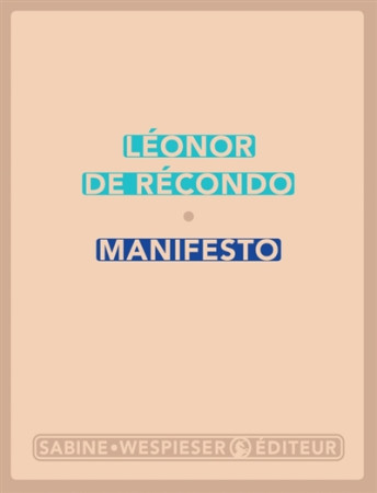 MANIFESTO - RECONDO LEONOR DE - SABINE WESPIESE