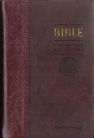 BIBLE TOB SIMILICUIR SEMI RIGIDE TR OR -  Collectif - BIBLI O