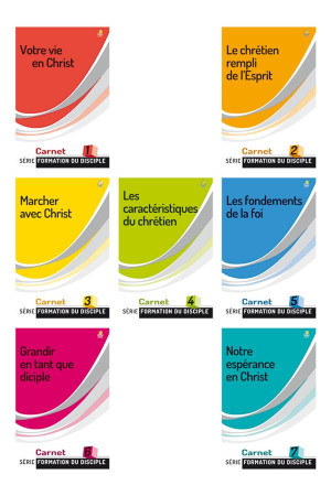 SERIE FORMATION DU DISCIPLE CARNETS 1 A 7 - COLLECTIF - FAREL